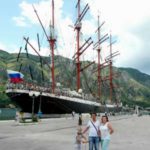 Легендарный парусник «Седов» в Черногории