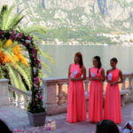 Свадебный день в городке Прчань (Черногория)