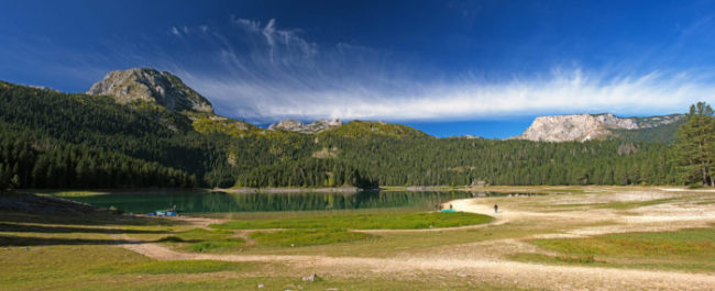 Черное озеро в Черногории