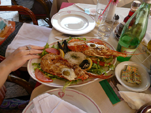 Обед в Дубровнике
