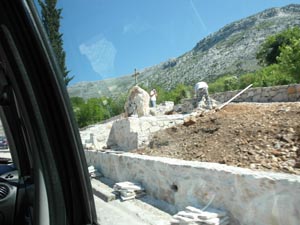 Путешествие из Черногории в Боснию. По дороге в Мостар