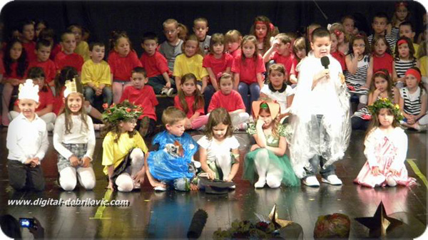 Детские садики Черногории. Представление в детском саду.
