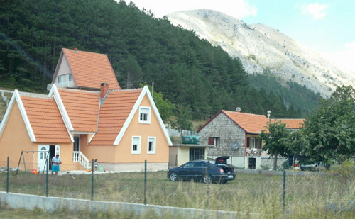Село на севере Черногории