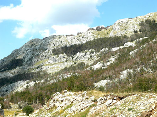 На вершине Ловчена в Черногории