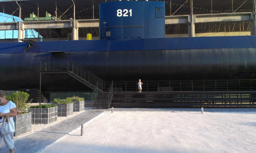 Подводная лодка в Тивате