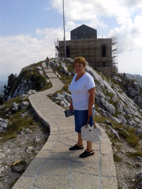 Я на Ловчене в Черногории