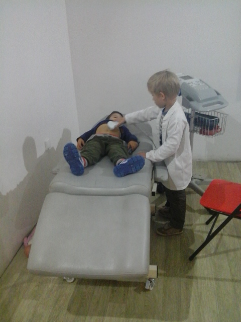 Игровая комната в Белграде. Детская клиника