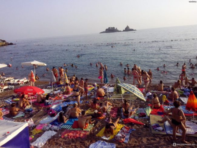 Бесплатные пляжи в Черногории