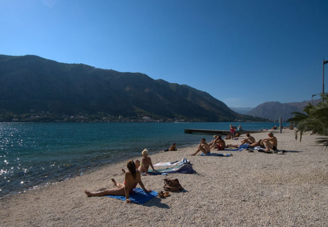 Пляжи в Доброте. Черногория