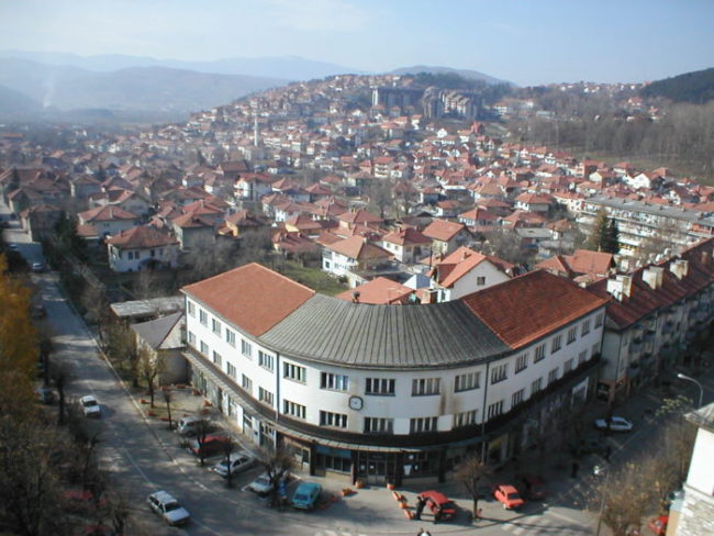 Город Плевля в Черногории