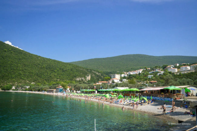 Пляжи на полуострове Луштица – отличные пляжи Черногории